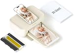 HPRT Imprimante photo 4x6,+20 Feuilles & 1ribbon, Wi-Fi Imprimante instantanée sans fil pour iPhone, Android, Smartphone, Sublimation thermique des colorants, AR Impression vidéo (Renewed)