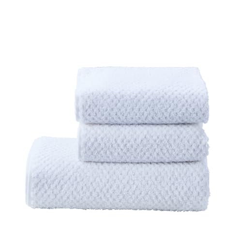 done. 3-teiliges Handtuch-Set PROVENCE HONEYCOMB bright white, one size