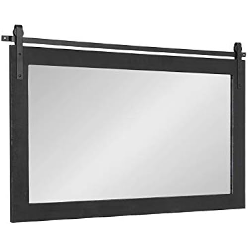 Kate and Laurel Cates Farmhouse Wall Mirror