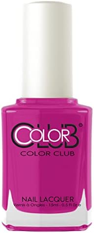 Color Club Color Club Nail Lacquer Mrs. Robinson Nail Varnish Glossy Long Lasting 15ml purple