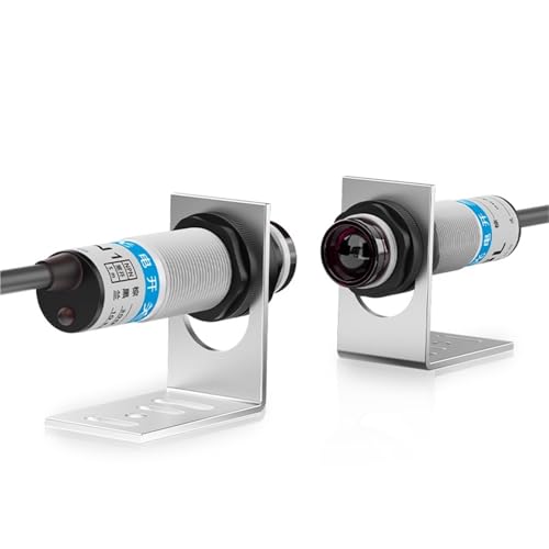 Sensor fotoeléctrico infrarrojo de 5m e interruptor óptico industrial de 10-30V CC 3 hilos 3