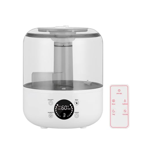 Fangxuee Humidificador de Aire de 3 L, Gran Capacidad, para el Hogar, Difusor de Aroma con Vaporizador y Temporizador de Control Remoto para Dormitorio, Enchufe UE Fangxuee Humidificador de Aire de 3 L, Gran Capacidad, para el Hogar, Difusor de Aroma con Vaporizador y Temporizador de Control Remoto para Dormitorio, Enchufe UE
