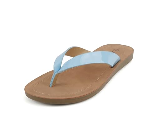 Image of Soda Shoes Women Flip Flops Basic Plain Slippers Thongs Sandals Strap Casual Beach Ella-S