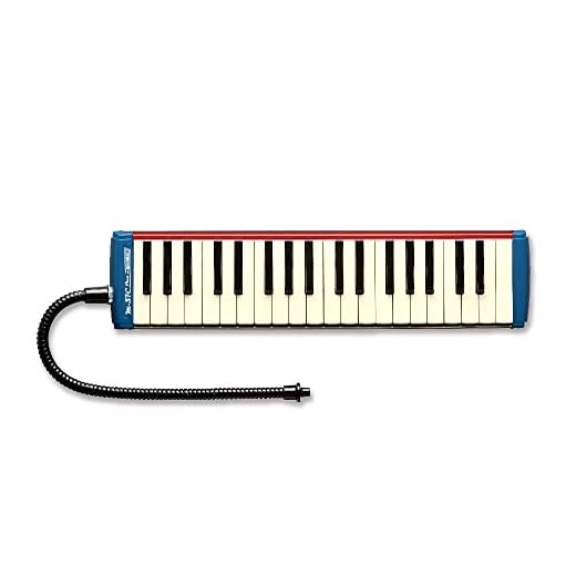 Suzuki Musical Instruments Melodica, red and blue (M-37C plus)