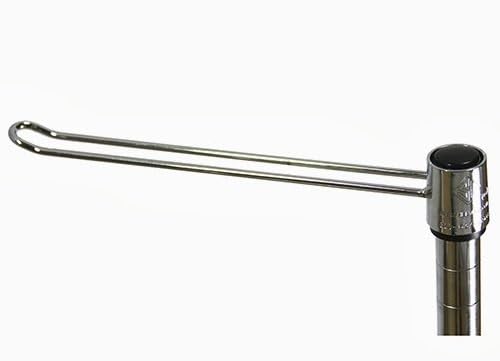 Chrome Metal Utility Hook for Wire Shelving