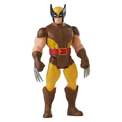 Marvel Hasbro Legends Series - Figura de Lobezno de 9.5 cm - Colección Retro 375, F3810