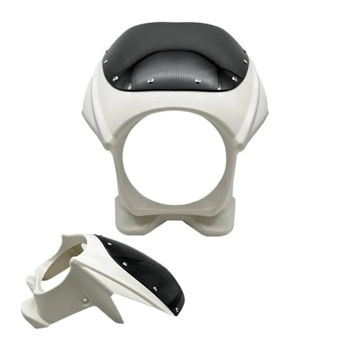 Couvercle de phare 7" avec déflecteur aileron pour CB1300