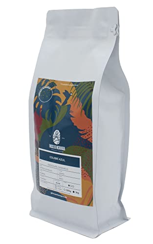 COLIBRÍ AZUL Cafe en Grano natural 1 Kg - Café De Especialidad Arabica Tueste Natural - Recién Tostado - Coffee Beans…