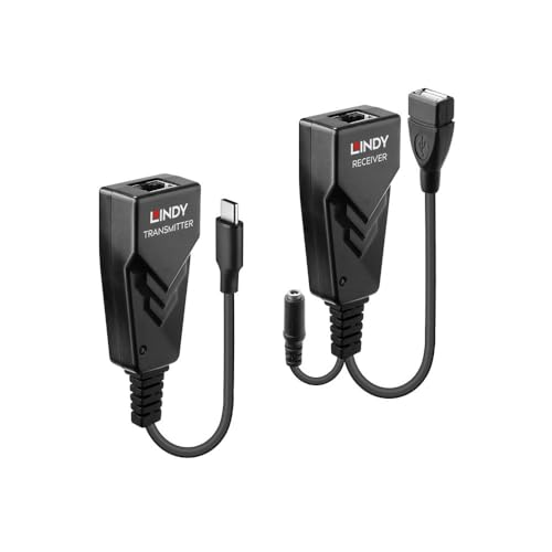 Extender USB C via câble Cat6 jusqu'à 100m pour transmission de données stable