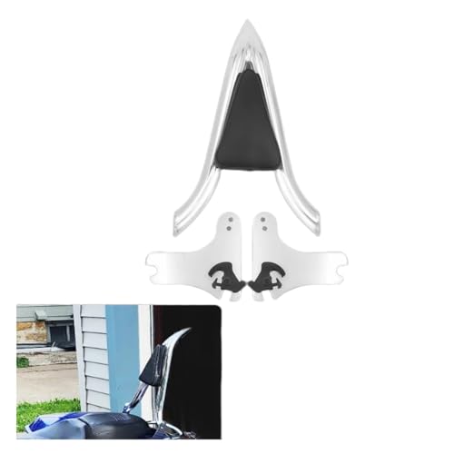 Coussin dossier amovible pour Street Glide à fixation rapide