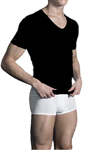 T-Shirt V profondo PEROFIL 4SEASONS 0031-4, sous-vêtement premium en coton
