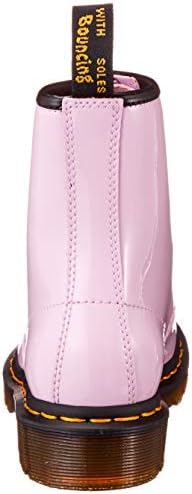 Dr. Martens Women's Lace Boot, Pale Pink Patent Lamper, 6 | Image 2