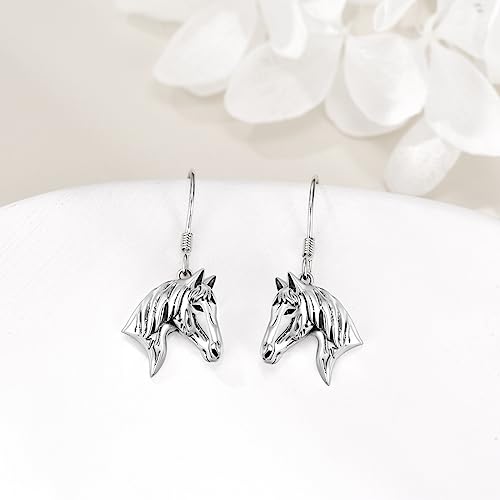Cat/Horse/Pig Earrings for Women 925 Sterling Silver Cute Animal Dangle Earrings Jewelry Gifts for Women Mom Daughter Wife3