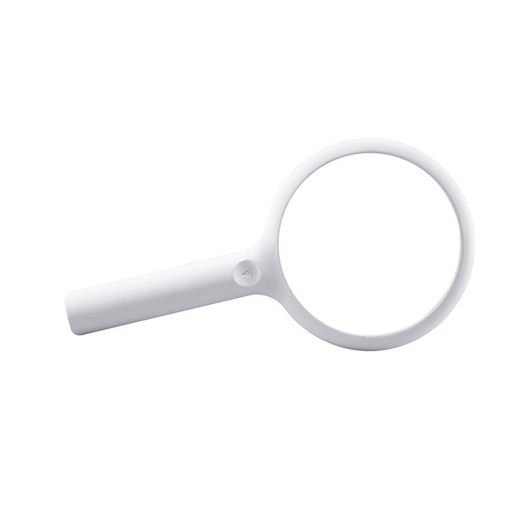 asdchZen Reading Magnifier Led Illuminated Magnifying Glass Magnifier With Lights Handheld Magnifier For Kids & Seniors Hobby Observation Magnifying Glass