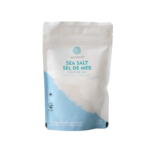 Sal Marina Orgánica en Escamas Blanca 150 g