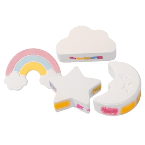 PATKAW 4 Piezas conjunto de de baño seco sal marina salero ácido juguete bolas baño baño exfoliante corporal de sal de baño prácticas de baño