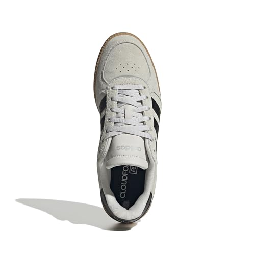 Image of adidas Womens Breaknet Sleek Sneakers Shoes Casual - Brown