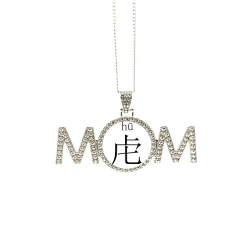 Collier personnage chinois taille M pour anniversaire de maman
