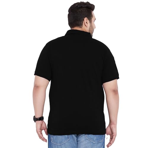 Image of Bigbanana Plus Size Men's Regular Fit Printed Polo Tshirt
