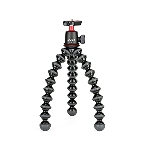 JOBY GorillaPod 3K Vert Kit, Kompaktes, flexibles 3K-Stativ und 3K-Kugelkopf mit vertikaler L-Halterung für spiegellose… – Bild 5