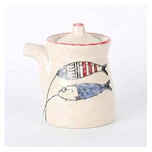 Keramiek automatische dispenser Olijfolie/Sojasaus/Azijn Cruet Vloeibare Kruiderij Dispenser voor Keuken Koken (Kleur: A) (W)