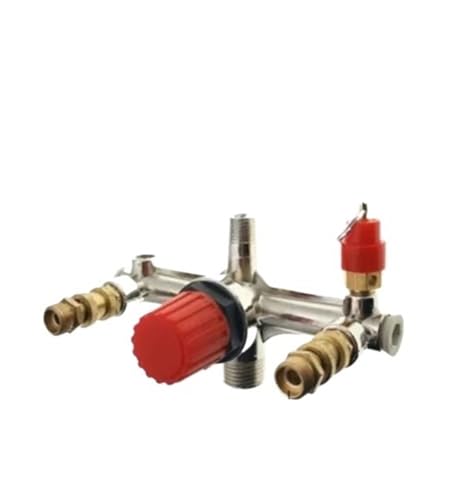 Régulateur compresseur air avec manomètre pressostat et valve J - 2