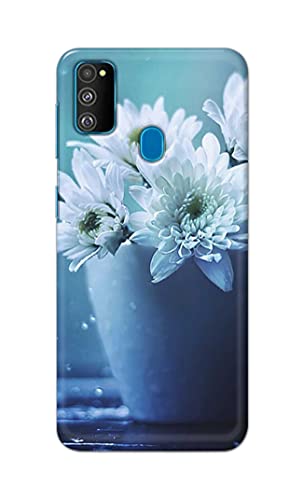 Image of PRINTFIDAA Flowers in The Glass On The Table Printed Designer Hard Back Case Cover for Samsung Galaxy M30s / Samsung M21, SM-M307FN / DS, SM-M307F / DS -(RP) MVN1002
