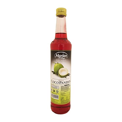 marjan sirup rasa cocopandan (cocopandan syrup) - 15.5fl oz