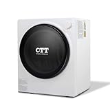 CTT Compact Dryer 2.0 cu.ft. Portable Clothes Dryers with Stainless Steel Liner Small Dryer Machine, Suitable for Apartments, Dorm, RVs, 110V