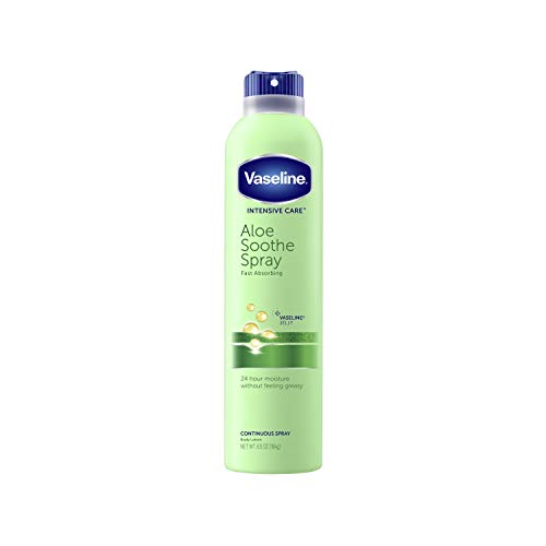 Vaseline Spray and Go Moisturizer, Aloe Fresh, 6.5 Oz Vaseline Spray and Go Moisturizer, Aloe Fresh, 6.5 Oz