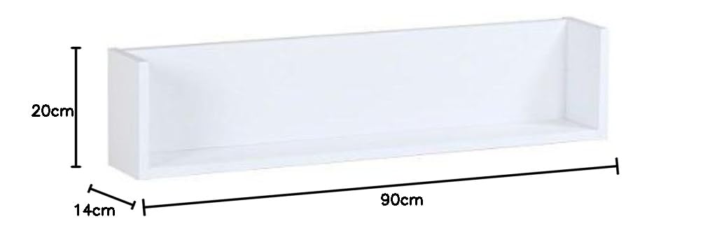 ウォールシェルフ 壁掛け棚 90cm 北欧 白 収納棚 本棚 棚 Amazon｜arne ウォールラック 壁掛け棚 本棚 飾り棚 幅90cm コの字型棚