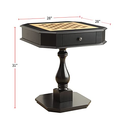 Acme AC-82846 Bishop Game Table In Black thumb #2