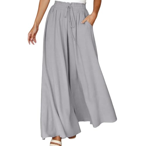 Pantalon large d'été léger parfait pour vos vacances et sorties plage