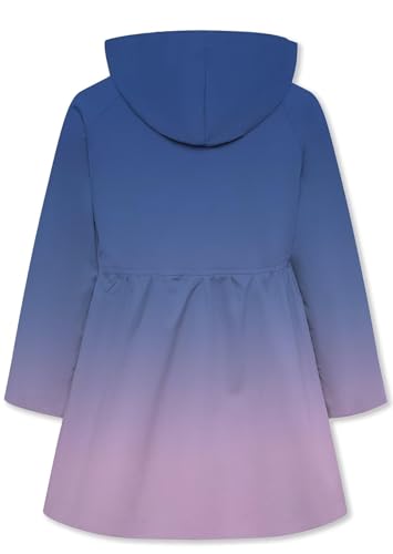 Image of Betusline Girl's Single Breasted Trench Coat Hooded Dress Coat Outerwear, 2-14 Years