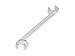 TEKTON 15 mm Angle Head Open End Wrench | WAE84015
