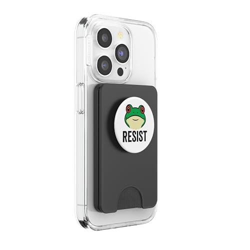 Résister Portland Frog Resistance Movement Protest PopSockets PopWallet pour MagSafe – vue 4