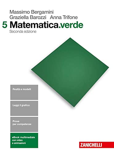  Matematica.verde. Per le Scuole superiori. Con e-book (Vol. 5)