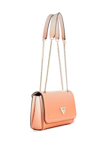 Image of Guess Women's Orange Textured Sling Bag| Ladies Purse Handbags | Gift For Ladies