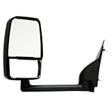 Velvac 714547 2020 Deluxe Series Door Mirror Black, 96