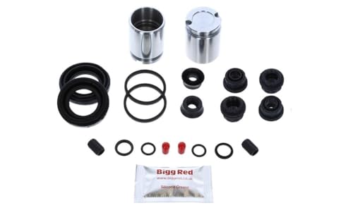 Image of Bigg Red – REAR Brake Caliper Rebuild Repair Kit & PISTONS – Fits AUDI A1 (Left & Right)