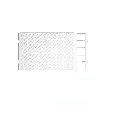 Tension Shelf Expandable Rod Metal Storage Rack Adjustable for Cabinet