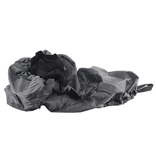 equlup Adjustable Kayak Spray Skirt, Nylon Waterproof Kayak Spray Skirt Cover Canoe Spray Skirt Kayak Equipment Water Sports Accessory for Protection(Grey)