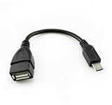  Mr Gadget Solutions® Cable adaptador micro USB a USB hembra OTG On the Go para tabletas y teléfonos
