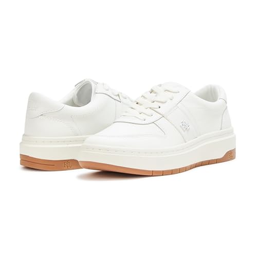 Lauren Ralph Lauren Women's Harlie Leather Sneaker3