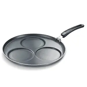 Prestige Omega Select Plus Set Non-Stick Aluminium Dosa Tawa 31 cm (Black)