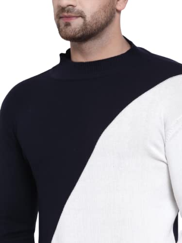 Image of Style Quotient Mens Grey Solid Sweaters