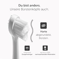 Wondersmile Ersatzköpfe Schallzahnbürste (Weich, All White, 4er-Pack) – Ansicht 2
