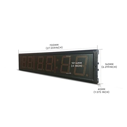 Temporizador digital led para gimnasio y competición miniatura 4