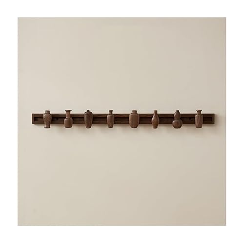AHGFTYRDT Coat Rack Freestanding Wooden Hook Coat Hook Wall Hanger Coat Hook, Entrance Bedroom Coat Rack Hall Tree