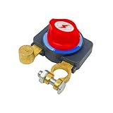 Professioneller 12V 24V Batterie-Hauptschalter für schwere Nutzfahrzeuge landwirtschaftliche Maschinen zuverlässige Stromversorgung Sicherheit (B, 7cm)